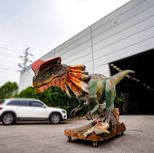 Modelo de Dinosaurio Animatrónico de Metal con Control Remoto Eléctrico, Tamaños Personalizables, para Parques de Aventuras, Centros Comerciales, Salas de Juegos y Jardines - Product Image 4