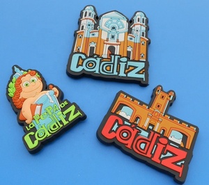 Imán para nevera, Catedral de Cádiz, 3D, recuerdo, estilo español, cádiz - Product Image 3