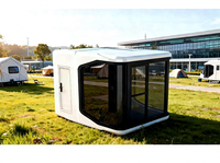 E2 Modern Maison Capsule Intelligente Préfabriquée Modulaire Démontable Portable 20ft/40ft pour Bureau, Hôtel ou Habitation