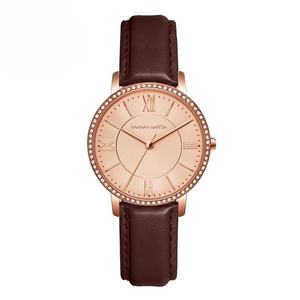 Nuevo Reloj de Pulsera de Cuarzo para Mujer, de Acero Inoxidable, con Esfera de Números Romanos y Bisel de Diamantes de Imitación - Product Image 6