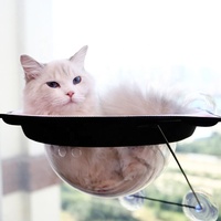 Hamac transparent pour chat le plus vendu avec ventouses pour fenêtre – Lit de soleil pour chat