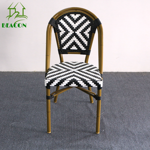 Fournisseur en gros <span class=keywords><strong>de</strong></span> meubles <span class=keywords><strong>de</strong></span> jardin d'extérieur Chaise en rotin pour café Petite <span class=keywords><strong>taverne</strong></span> Chaise <span class=keywords><strong>de</strong></span> jardin pour restaurant d'extérieur - Product Image 2