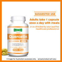 Capsules de quercétine haute puissance Fonction cellulaire saine Protection antioxydante Quercétine pour la défense immunitaire Formule naturelle