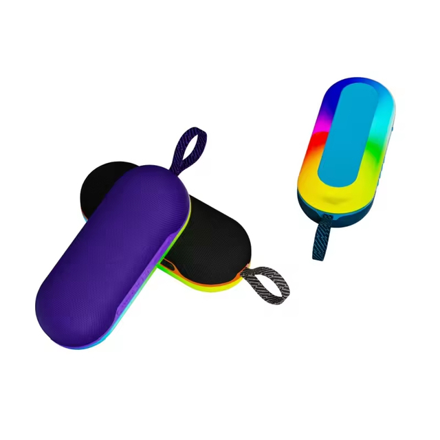 ABS Material RGB Lighting Bluetooth Wireless Speaker for Home Desk Outdoor Activities Use Wireless Bluetooth Speakers