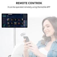 TV Pintar LED Layar Sentuh 22 Inci Populer, Android 13, 4K, untuk Gym, Gaming, Siaran Langsung, Portabel, Outdoor, Konferensi, dan Mobile