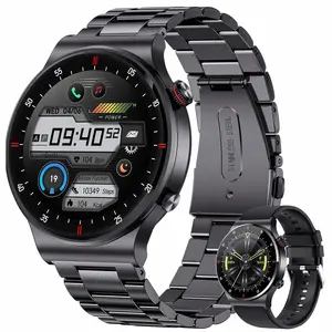 Lige Qw33 Mannen Horloges Monitor Waterdichte Gezondheid Tracker Hd Scherm Sport Armband Waterdichte Mannen Smartwatch Voor Android Ios