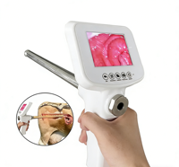 Pistolet d'insémination artificielle visuel portable pour bovins, équipement vétérinaire d'IA avec écran de 3,5 pouces et caméra rotative