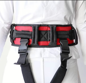 Gait Transfer Safety Cinturón para pacientes con bucles para piernas Vinylgait Band Fisioterapia Poliéster Soporte Asas Productos auxiliares - Product Image 2