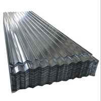 Le métal en acier enduit de fer Gi de zinc couvre la feuille galvanisée ondulée de toiture