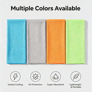 <span class=keywords><strong>Serviette</strong></span> rafraîchissante instantanée, protection UV, séchage rapide, douce et respirante, pour la gym, la course à pied, la randonnée et les activités de plein air - Product Image 6