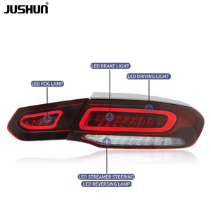 Fanale Posteriore JUSHUN per Mercedes <span class=keywords><strong>Benz</strong></span> GLC Coupé 2016-2019, Stile Rosso, Luci Posteriori LED <span class=keywords><strong>Auto</strong></span> Aggiornate - Product Image 4
