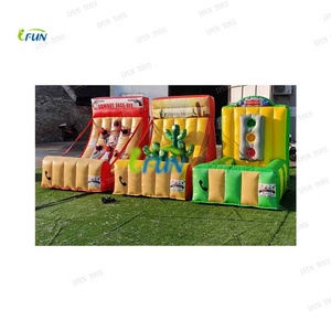 Arena de Juegos Inflable 3 en 1 del Salvaje Oeste: Lanzamiento de Cactus, Desafío del Lazo y Lanzamiento de Barriles para Fiestas y Eventos - Product Image 6