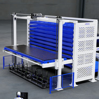 Système AS/RS de stockage automatique de tôles industrielles à haute capacité, contrôle PLC, certifié CE pour le stockage d'acier de grand format