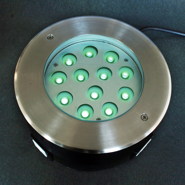 RGBW Recessed LED Fountain Light 15W 24V DC Low Voltage with TUYA WiFi Smart Control IP68 Rated Concrete Vinyl Pools Landscape