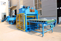 Machine Automatique de Fabrication de Briques de Terre Comprimée Emboîtables avec Moteur/Boîte de Vitesses Hydraulique PLC – Prix Mexique