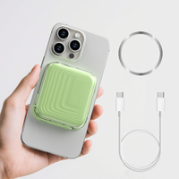 Tren Terbaru 2025 PD 22.5W 5000mAh Baterai Li-Polymer Pengisi Daya Nirkabel Mini & Power Bank Portabel Fungsi Magnetik Pengisian Cepat