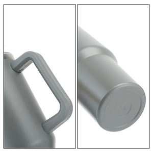 Gobelet isotherme H2.0 en acier inoxydable à double paroi, durable, 40 onces, finition mate douce, motif léopard holographique, en stock entrepôt US - Product Image 2