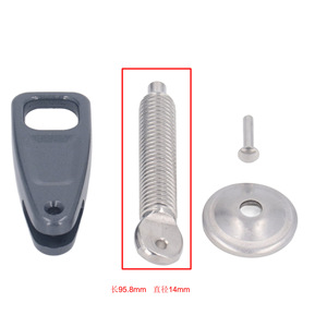 Vis de serrage de plaque de pression pour moteur hors-bord Yamaha, poignée 8 mm, acier inoxydable, pièce 648-43114-01 663-43118 - Product Image 3