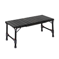 2024 Offre Spéciale en alliage d'aluminium IGT tactique couleur personnalisée bricolage Portable pliant Camping IGT Table pour l'extérieur