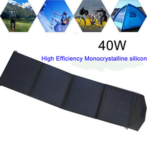 Panneau d'alimentation <span class=keywords><strong>solaire</strong></span> de Camping avec <span class=keywords><strong>batterie</strong></span>, 60/80W, pour téléphone Portable, pliable, avec Power Bank - Product Image 3