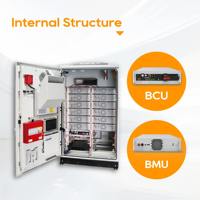 Armoire de stockage d'énergie PYTES HV48100 SE C&I avec conception LFP à 6000 cycles, surveillance et sécurité incendie multicouche