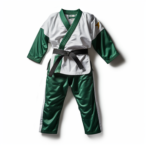 ชุดเครื่องแบบเทควันโดสีดำคุณภาพสูงชุดเครื่องแบบเทควันโด TKD ชุดใส่ได้ทั้งชายและหญิงชุดปักลายสำหรับคาราเต้เทควันโด - Product Image 5