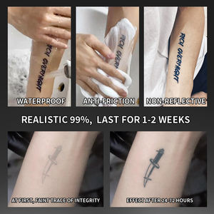 Tatuaje Semipermanente de Personajes de Sailor Moon, Tatuaje Impermeable con Duración de 2 Semanas, Tatuaje Herbal Realista para Brazo, <span class=keywords><strong>Palma</strong></span>, Mano y Cuello - Product Image 4