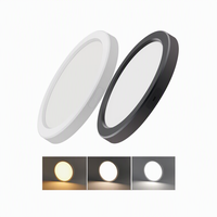 Plafonnier LED Rond pour Salle de Bain, Salon, Chambre à Coucher, Éclairage Domestique Économe en Énergie, Spot LED Plafonnier