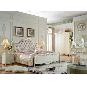 Роскошная французская мебель для спальни, мебель для спальни в стиле барокко
