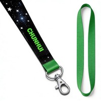 CH Wholesale Sublimation Printing Polyester Lanyards With Logo Custom Certification Keychain OEM ODM ECO Promotion Event Gifts