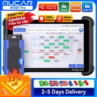 MUCAR 892BT Pro AI OBD2 Scanner mit Verbindungsstangen-Topologiekarte, Allsystem-Diagnose, 35 Reset-Funktionen, ECU-Codierung, J2534/CAN FD/DoIP, Lebenslange Lizenz