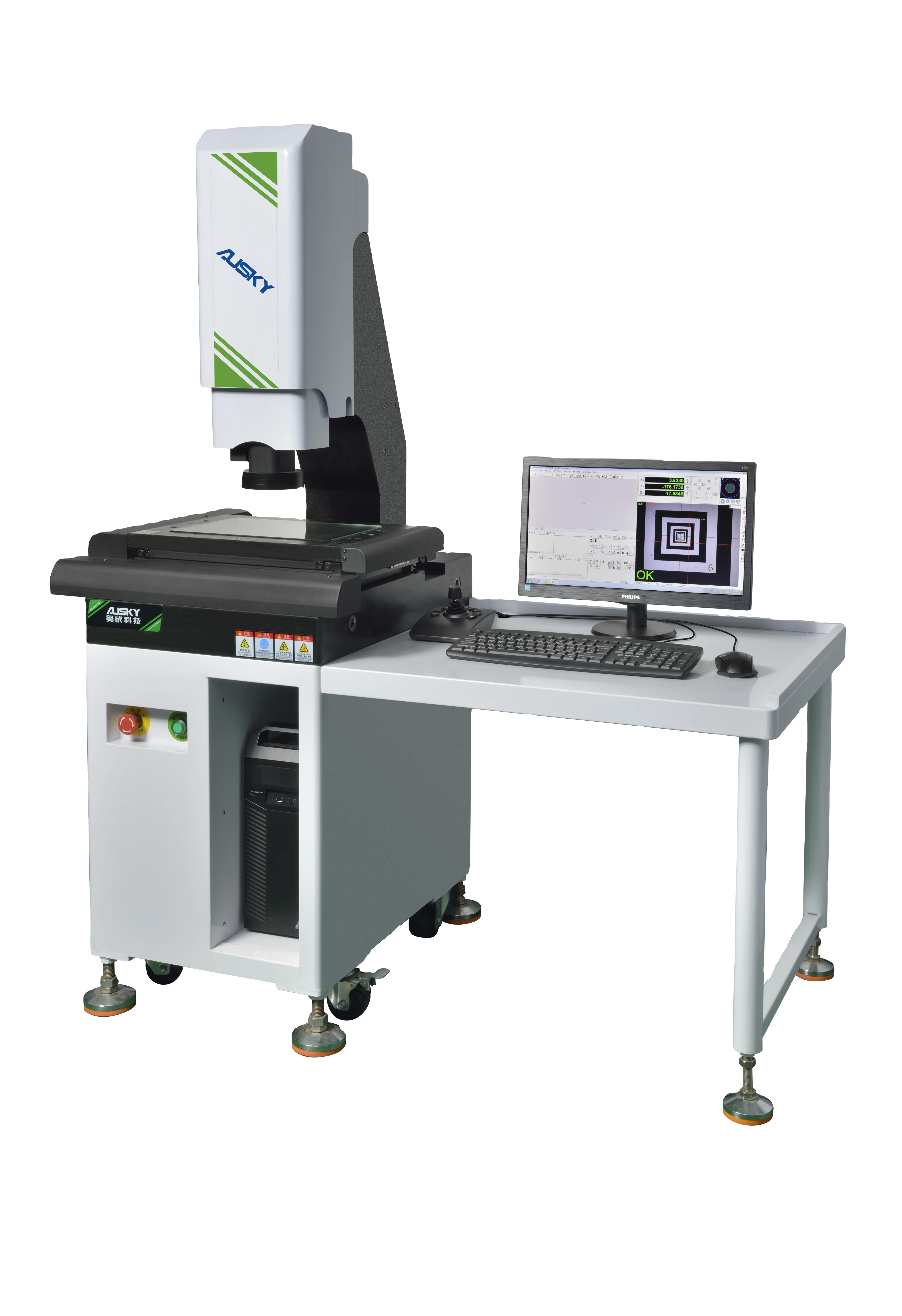 Fabriek Directe Prijs Amq320 Cnc Automatisch Beeldmeetinstrument Cnc Optische Meting Video Meetinstrument