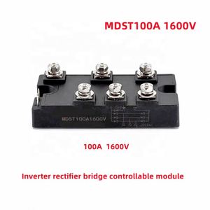 Pont redresseur triphasé MDST75A 100A 150A 200A 1600V, module redresseur onduleur contrôlable MDST100A MDST200A - Product Image 3