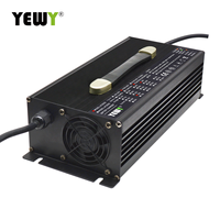 Chargeur de batterie au lithium 24V60A 36V40A 48V30A 60V 72V 84V Lipepo4 Chargeur de batterie de voiture au plomb-acide