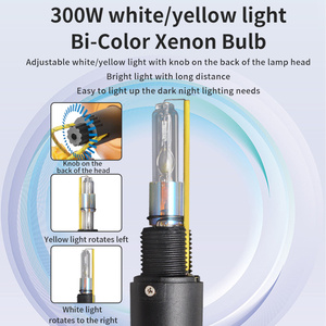 Công suất cao <span class=keywords><strong>Xenon</strong></span> Đèn pha bi-màu <span class=keywords><strong>Xenon</strong></span> Bóng đèn siêu sáng di động đầu gắn đèn pin Spotlight mỏ ánh sáng đèn pha - Product Image 3