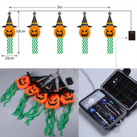 Décor à la maison forme de citrouille lumière LED Halloween décoration lumières fantôme LDE lampe vacances fête décorations cadeaux fournitures