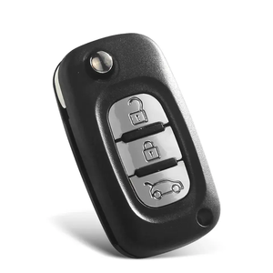 Boîtier de clé de voiture à 2/3 boutons compatible avec Fluence Clio Megane <span class=keywords><strong>Kangoo</strong></span> Modus - Product Image 3