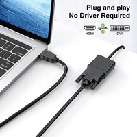 Câble coaxial blindé en PVC plaqué or bidirectionnel DVI mâle-mâle pour transmission vidéo Full HD 1080P 3D pour DVD