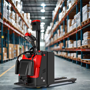 Chariot élévateur électrique robotisé AGV JEEDA RPG201 2T avec navigation laser <span class=keywords><strong>SLAM</strong></span> pour la manutention et le levage - Product Image 1