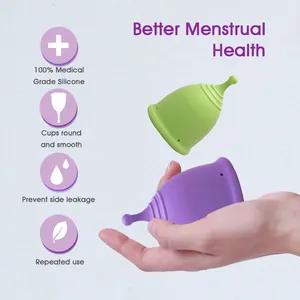 Wholesale Eco-friendly Reusable Menstrual Cup Copa Menstrual Period Cup
