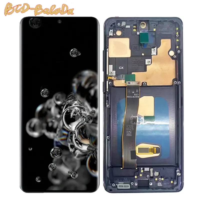 Hot Sell For Samsung Galaxy S20 Ultra G988 Lcd Display Touch Screen Digitizer For Samsung S20ultra Lcd