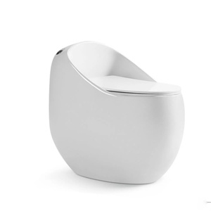 Khách sạn sang trọng gốm màu nhà vệ sinh bát S-trap một mảnh thiết kế hiện đại - Product Image 1