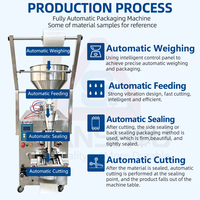 Machine d'emballage entièrement automatique pour sauce tomate, remplissage rapide, scellage et emballage de pâtes en sachets et pochettes de petite taille