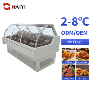 Réfrigérateur de présentation pour viande fraîche et charcuterie, idéal pour les supermarchés - Product Image 1