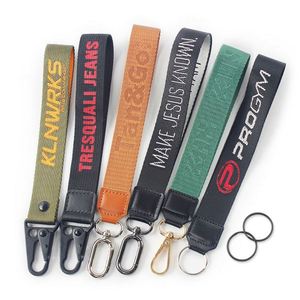 Custom Lanyards With Logo Keychain Lanyard Holder Woven Polyester Lanyard - Product Image 2