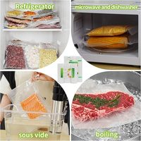 Vente en gros de rouleaux de sacs de scellage texturés sous vide en nylon à chaud pour marchandises ponctuelles personnalisées emballage en plastique sac de rouleau gaufré de qualité alimentaire