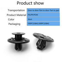 Clips de fixation à expansion automatique pour la protection du moteur et le pare-éclaboussures de Honda