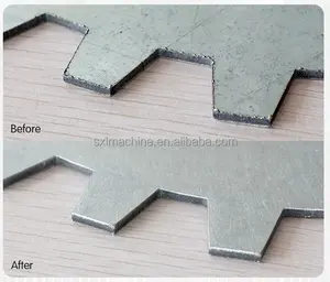 金属板SS用多機能産業自動PLC研磨バリ取り研削盤