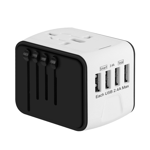 NEW Multifunctional Plug Conversion Socket  EU UK US Standard Electrical Plug Adaptors Travel Charging Adapter