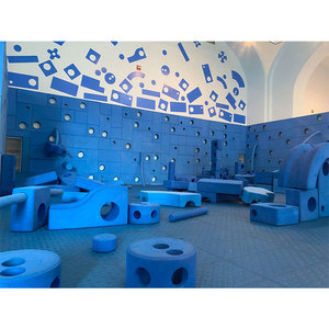 Bloques de Espuma EVA Azules Grandes Personalizados Moetry, Juego de Bloques de Construcción para Pared, Área de Juegos Interior, Juego de Bloques Suaves para Niños, Comercial - Product Image 4